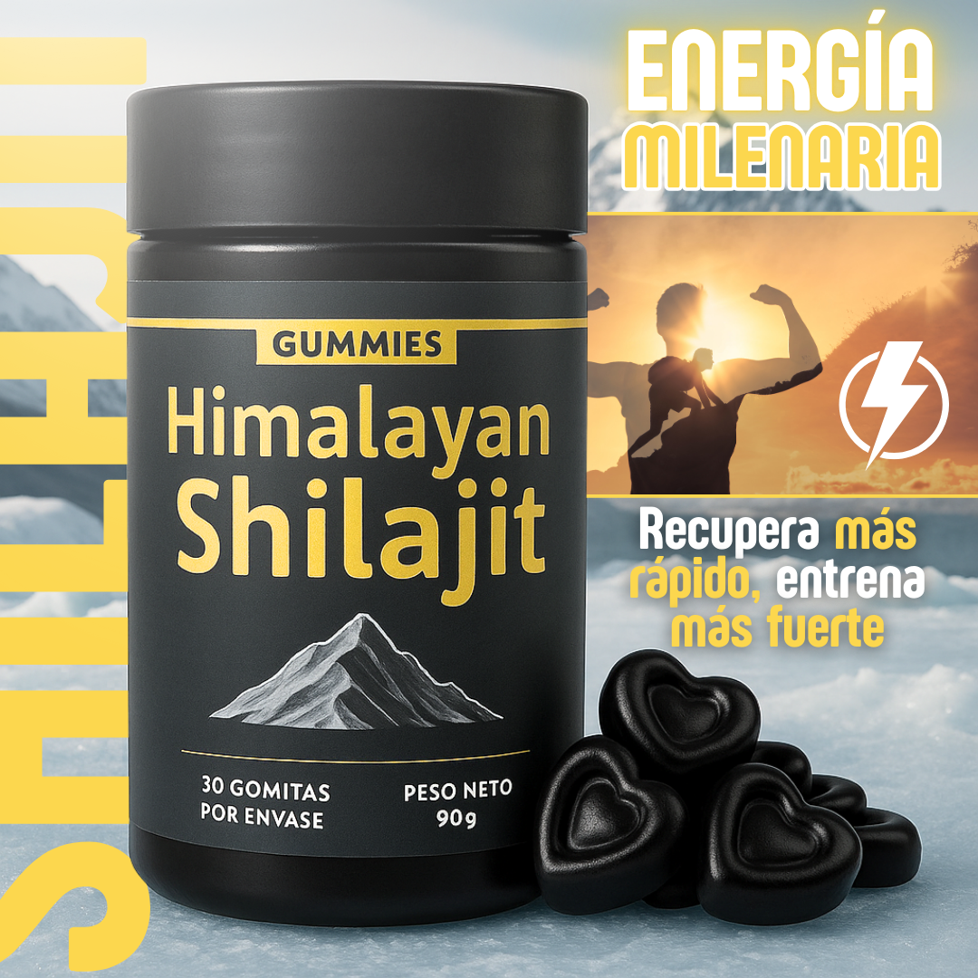 Shilajit Vital Gummies - Potencia Natural para tu Desempeño